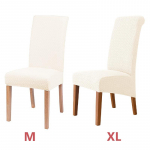 1tk Polari fliisist toolikate Stretch XL suuruses pika seljatoega tooli katted seljatoega istmekatted pulmade s&ouml;&ouml;gitoa toolid k&ouml;&ouml;ki M Size