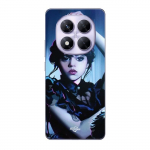Coque - Maniacase - Xiaomi Redmi Note 14 Pro 5G - Noir - Mercredi Addams - Souple
