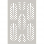 Pochoir - Artemio - Deep Green - 10x15 cm - Plastique souple - D&eacute;coration et scrapbooking