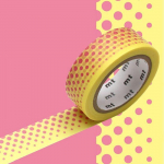 Masking Tape MT nu&eacute;e de pois rose