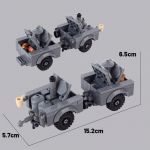 II maailmas&otilde;ja s&otilde;jav&auml;es&otilde;iduki ehitusplokid kahuri r&uuml;nnak soomuss&otilde;iduki lahingutanki auto veoauto armee relvade &otilde;petavad m&auml;nguasjad lastele