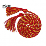 L&otilde;petamise auk&ouml;is riidepuu Paks keerutatud tutiga k&ouml;is 1,7 m pikk, v&auml;rvi blokeeriv tihe kudumine bakalaureuse magistri au k&ouml;is l&otilde;petamiseks tumesinine v&auml;rv