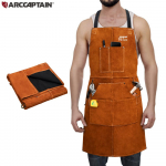 ARCCAPTAIN Keevitusp&otilde;ll Pestav Kuumusisolatsioon Lehmavillast Nahast Keevitusp&otilde;ll Jootmine Kaitse R&otilde;ivad Sepa XXXL