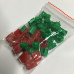 Ps Monopoly Game Chess House Hosteli lisakomplekt malem&auml;ngu tarvikuid Punane Roheline Umbes 25G