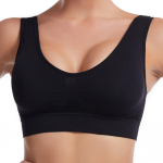 &Otilde;mblusteta naiste spordirinnahoidjad Fitness J&otilde;usaal Jooksmine Aluspesu P&otilde;rutuskindel Rinnahoidja Hingav ilma kaareteta Bralett Pluss Suurus Crop Top Jooga Rinnahoidja L