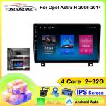Android 13 autoraadio Opel Astra H 2006 - 2014 jaoks Traadita Carplay Auto DSP Multimeedia GPS Video M&auml;ngija Peaseade Navigatsioon DVD 4Core 2+32G