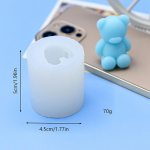 Armas v&auml;ike karu aroomiteraapia k&uuml;&uuml;nal silikoonvormi k&uuml;psetusvaht koogivorm kipsist kaunistus betoonist k&uuml;&uuml;nalde vormid