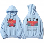 Imagine Dragons Loom Tour 2025 kapuutsiga meeste hiphopb&auml;ndi pusad, unisex t&auml;navariietus, fliisist mugavad pehmed dressipluusid M