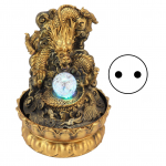 Vaikust Draakoni Kuju LED Laua Purskkaev Kodu Kontori Laua Dekor Ehted Kingitused EL Pistik 220V