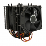CPU jahutusventilaator 6 soojusr toruga Vaikne 3-pinine PC CPU jahuti kinnitusklambriga Intel 775 1150 1151 1155 jaoks