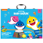 Crayola Baby Shark Inspiratsioon Kunstikohver Joonistuskomplekt 140 t&uuml;kki 041148 Ehtne toode yellow