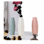 Origami plastist vaas valge imitatsioon keraamiline lillepott Lillekorv Lillevaas Kaunistus Avaleht 3219-green