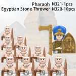 11 tk Keskaegne Teutooni r&uuml;&uuml;tli ehitusklots Vana-Egiptuse s&otilde;duri figuur S&otilde;jalise lossi relva tarvikud Klotsid M&auml;nguasi Laste kingitus N321