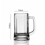400ml/600ml paksu p&otilde;hjaga &otilde;lleklaas majapidamises suure mahutavusega k&auml;epidemega joogin&otilde;ud vintage v&auml;lismaa veiniklaas 1pcs