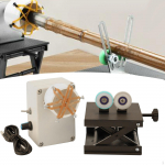 DIY MACHINE FISHING TOOLS CONSTRUCTION of EASY to USE EPOXY DRYING PAINT pp stand