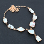 Rough Republic Larimar Handmade Copper Jewelry Necklace 18 b5a34