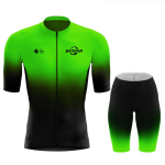 2025 K&otilde;rgn&auml;htavusega Jalgrattakomplekt Meestele - L&uuml;hikeste Varrukatega Jersey + Polsterdatud P&uuml;kste Komplekt Niiskust Juhtiv Jalgratta Spordir&otilde;ivastus 3XL