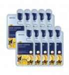 MediHeal Green Tangerine Dermaplus Mask 10ea + RANDOM GIFT