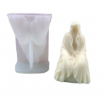 Ghost Kingi silikoonk&uuml;&uuml;nlavorm isetegemiseks k&auml;sitsi valmistatud aroomiteraapia k&uuml;&uuml;nlakrohvi kaunistused seebivormid k&auml;sit&ouml;&ouml; valmistamise t&ouml;&ouml;riist roosa