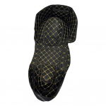 Infinite SR4MAX &auml;mbrikujulise istme padja jaoks, &auml;mbrikujuline padi, sisemine polster, kaitsepadi, kast, hoiukasti tarvikud, modifikatsioon must