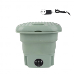 Portable Mini Washing Machine Folding Underwear Socks Washer for Student Dormitories Apartments roheline
