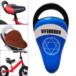 Children's Bicycle Saddle with Handle, Wear-resistant, Non-slip Saddle, Pink