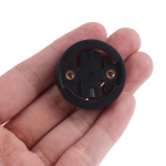 Jalgratta spidomeetri pikenduskinnitusadapter Jalgratta l&auml;bis&otilde;idum&otilde;&otilde;diku hoidik Garmini jaoks must