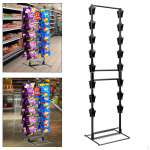 Kr&otilde;psiriiul V&auml;ljapanekustend Supermarketi Suupistete Korraldaja Mitmeotstarbeline Vitriin Koti Hoidja Poe jaoks