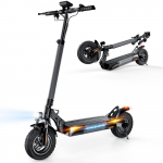 ISCOOTER W9 Folding EScooter For Adult 1000W Motor 48V14Ah Battery All-Terrain E-Scooter 10 Inch Tires commuting Outdoor Electic Scooter