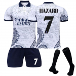 2223 Real Madrid Draak Eripakkumine S&auml;rgid Laste Jalgpallitreeningu &Uuml;likonna Komplekt 20