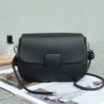 Ehtsa Nahast Kott Moodne &Uuml;he&otilde;laline Crossbody Kott K&otilde;rgekvaliteediline ja Mitmek&uuml;lgne Sadulakott must