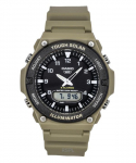 Casio Standard Analoog-Digitaalne Vaikrihm Must Tihvt P&auml;ikesetoitega AQ-S820W-5AV 100M Meeste K&auml;ekell must