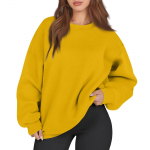 Naiste mood Pikkade varrukatega &Uuml;hev&auml;rviline &Uuml;mara kaelusega Lahtine &Uuml;legabariidiline Pullover Kampsun Top XL valge