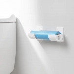 2 tk k&ouml;&ouml;givanni seinakinnitus plastikust pol&uuml;st&uuml;reeni pr&uuml;gikoti rullihoidja jaotur V&auml;rske kilerulli hoiureiil kapi jaoks