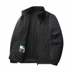 Uus kevadine vabaaja meeste jakk, sportlik vabaaja, lahtine, mitmek&uuml;lgne &uuml;laosa, tuulekindel p&uuml;stkraega jakk 4XL