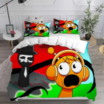 Sprunki voodipesukomplektid Voodikate Tekk Tekikott Padjap&uuml;&uuml;r 2-3 osaline komplekt Laste T&auml;iskasvanute Magamistoa Kaunistus EU Twin(135x200cm) white