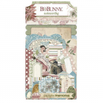 Die Cut forme papier d&eacute;coup&eacute;e Noteworthy Garden Journal