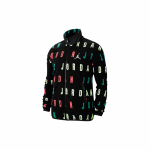 Jordan Jumpman Logo Tr&uuml;kiga Tuulekindel Fliisist Kraega Jakk Meeste Jakk Must CT3571-010 XL