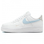 Nike Air Force 1 Low Valge Hele Armeeblue Naiste Tossud Hele-Luu HF0022-100 35.5