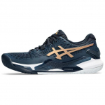 Asics Gel Resolution 9 French Blue Pure Gold Naiste Tennised 1042A268-960 37.5