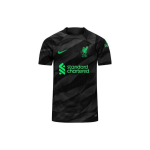 Nike Liverpool 23/24 Hooaeg Koduv&auml;ravavahi Jalgpallis&auml;rk Meeste s&auml;rgid Must DX2691-061 L