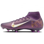Kylian Mbapp&eacute; x Nike Zoom Mercurial Superfly 10 Academy MG Grand Purple Unisex Tennised Kahvatu-Elevandiluu HJ7309-500 41