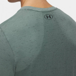 Under Armour kiirkuivav spordis&auml;rk &uuml;mmarguse kaelusega meestele Roheline 1382801-348 S