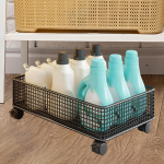 under Sink Organizer , 47x28x15cm, 1 Layer Counter Metal Multipurpose Bathroom Storage must