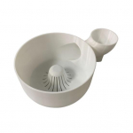 Automaatne Puuviljade Pesumasin ja Kuivati Kauss 3D Prinditud Puuviljade K&ouml;&ouml;giviljade Pesukorv Toidu Pesu Tsentrifuug Marjade Salatite jaoks valge