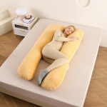 Multifunktsionaalne raseduse tugipadi &ndash; selja-, k&uuml;ljelt magajatele ja imetamiseks &ndash; pestav ja eemaldatava kattega 70*120 cm, 1300g