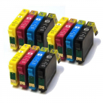 Cartouches T1636 - 12Pk Compatible 16XL - Epson - WF 2010W, WF 2510WF, WF 2520NF, WF 2530WF, WF 2540WF