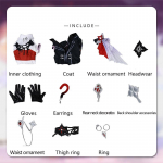 M&auml;ngu Honkai Star Rail Evernight March 7th Cosplay Kost&uuml;&uuml;m Salap&auml;rane V&auml;lisk&uuml;laline Naiste Kleit Halloweeni Peo &Uuml;likond XS