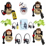 7 tk/komplekt &Uuml;hilduv 10274 75828 75827 Film Ghostbusters Ghost Busters Peter Egon Spengler ehitusklotsid Mini tegelaskujud