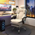 Mugav m&auml;ngu-kontoritool: Ergonoomiline p&ouml;&ouml;rdtool kodu, &uuml;hiselamu v&otilde;i otse&uuml;lekande jaoks Reclining, with armrests, adjustable height